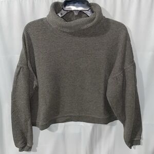 Lululemon Peaceful Moments High Neck Sweater Pullover Women's XS/S